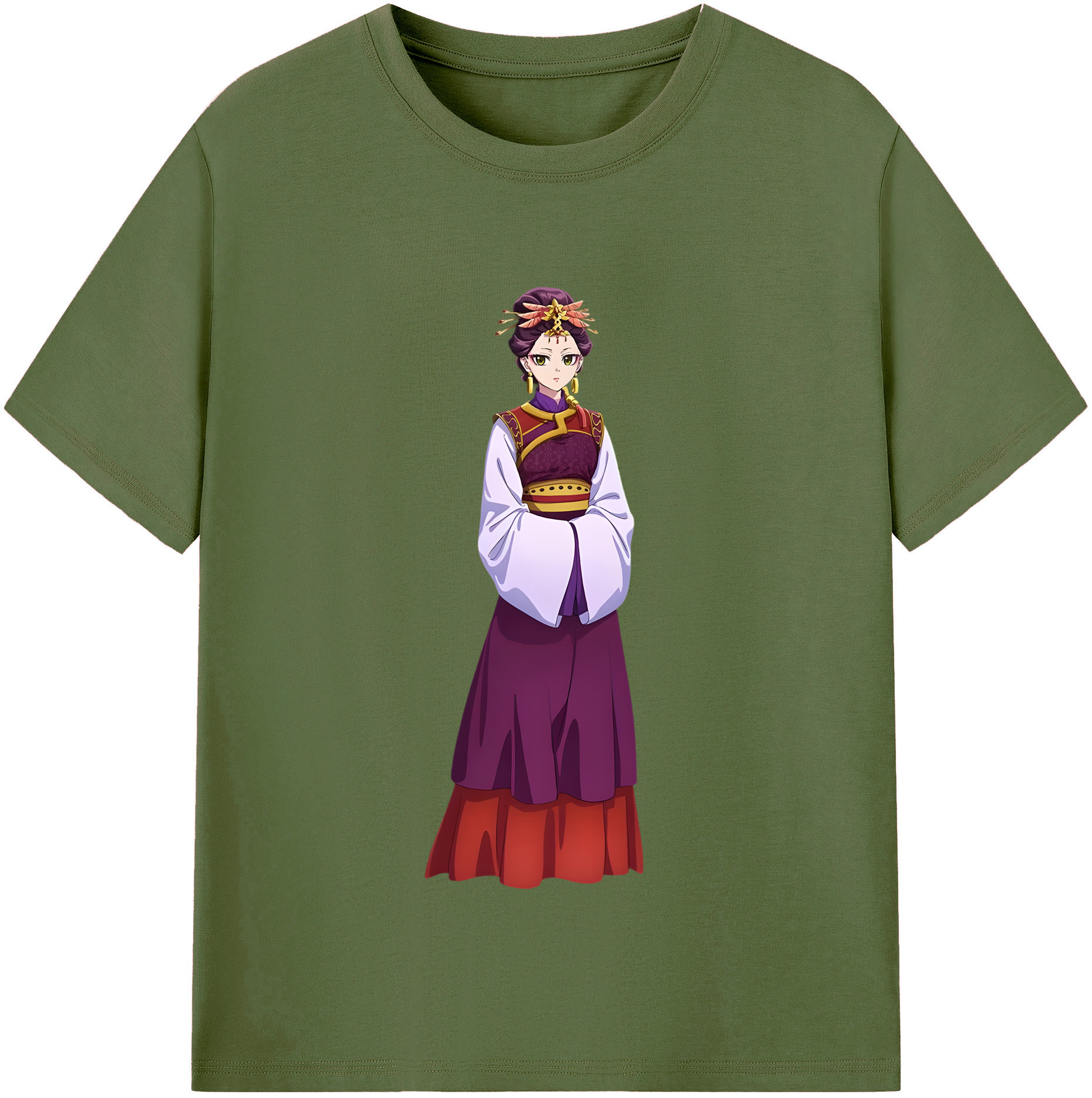（画像用） 薬屋のひとりごと The Apothecary Diaries 綿100％半袖Tシャツ（フロントプリント）